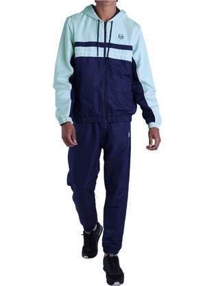 Sergio Tacchini Ανδρικό Σετ Φόρμας με Λάστιχο Navy Μπλε Γαλάζιο 19128219MP-1192