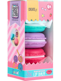 CREATE it! Candy Macaron Lip Balm Pot 3τμχ