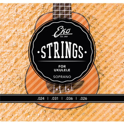 EKO Guitars Soprano Σετ 4 Χορδές Ukelele 24-36" Medium Tension 1/4