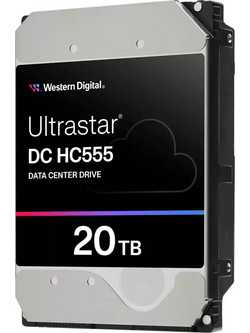 Western Digital Ultrastar DC HC555 20TB HDD Σκληρός Δίσκος 3.5" SAS 3 7200rpm με 512MB Cache 0B47749