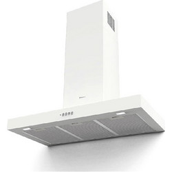 Faber Stilo Comfort WH Matt A90/2 Απορροφητήρας Καμινάδα-Τζάκι 90cm Λευκός
