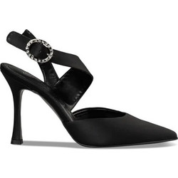 Envie Shoes Γόβες με Λεπτό Ψηλό Τακούνι & Λουράκι Μαύρες E02-20882-34