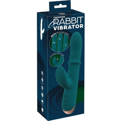 You2Toys Thumping Rabbit Vibrator Δονητής Rabbit Πράσινος