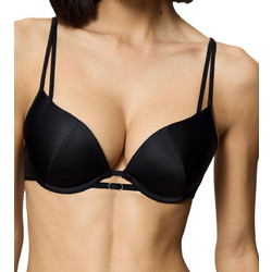 Triumph Crazy Stupid Love Σουτιέν για Βαθύ Ντεκολτέ Push Up με Μπανέλα Μαύρο 10222374-0004