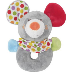 Lorelli Mouse Υφασμάτινη Κουδουνίστρα Κρίκος 10191330003