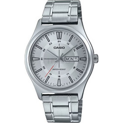 Casio Ανδρικό Ρολόι με Ασημί Μεταλλικό Μπρασελέ MTP-V006D-7CUDF