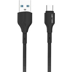 Beline USB-A to USB-C 25W 1m Black 5906849662742