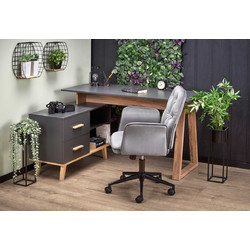 Diommi Sergio XL Γωνιακό Γραφείο Ξύλινο 210x90x78cm 60-31040