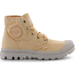 Palladium Pampa Hi Γυναικεία Αρβυλάκια Suede Μπεζ 92352-721-M