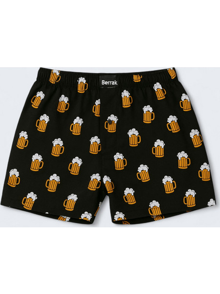 Berrak Beer's Ανδρικό Μποξεράκι Μαύρο BRK1058-10