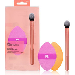 Real Techniques Precision Perfection Σετ Πινέλα Μακιγιάζ 2τμχ