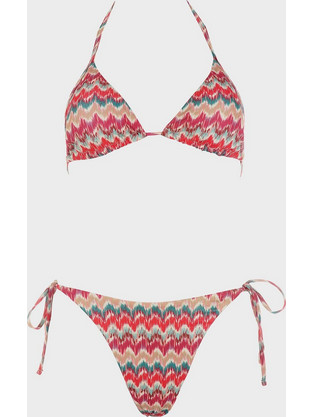 Gsecret Bikini Set Τριγωνάκι Brazil Κόκκινο M6208-33172