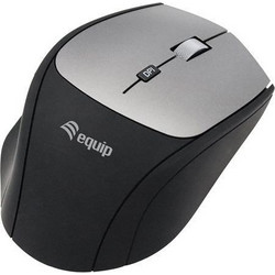 Equip 245115 Ασύρματο Ποντίκι Black Silver