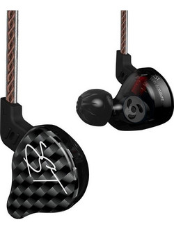 KZ ZST Circle Iron Ακουστικά Ψείρες In-Ear Μαύρα