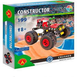 Αlexander Constructor Monster Truck Crusher 199τμχ