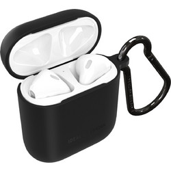 iDeal of Sweden Active Θήκη Σιλικόνης με Γάντζο για Apple AirPods 1 / 2 Μαύρη