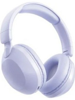 Ezra BW84 Ασύρματα Bluetooth Ακουστικά Over Ear Μωβ
