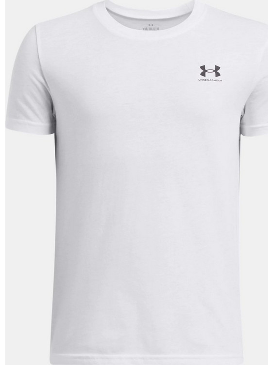 Under Armour Παιδικό T-Shirt Κοντομάνικο Λευκό 1389962-100