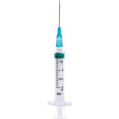 BD Emerald Σύριγγα 2ml με Βελόνα 23G 30mm 1τμχ