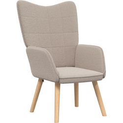vidaXL Πολυθρόνα Relax Γκρι 42001777