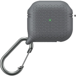 Catalyst Vibe Θήκη Σιλικόνης με Γάντζο για Apple AirPods 3 Γκρι