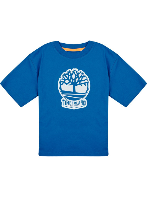 Timberland Παιδικό T-Shirt Κοντομάνικο Royal Blue T60422-81L