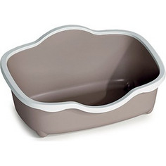 Stefanplast Tres Chic Open Λεκάνη Γάτας Καφέ Μ56xΠ38.5xΥ26cm