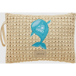 Verde 07-0366 Γυναικείο Νεσεσέρ Παραλίας 32x2x22cm Μπεζ
