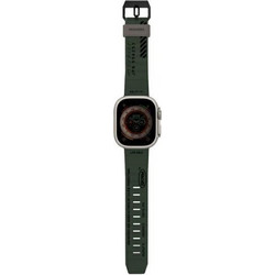 SKINARMA Shokku Λουράκι Σιλικόνης Olive (Apple Watch 42 / 44 / 45 / 49mm)