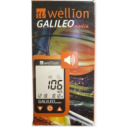 Wellion Galileo Audio 9010727013697 Μετρητής Σακχάρου + 10 Σαρφιστήρες + 10 Ταινίες Μέτρησης + Θήκη