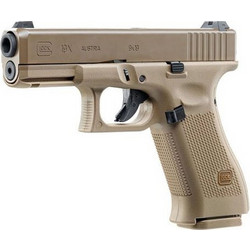 Umarex Glock 19X Coyote Αεροβόλο Πιστόλι Gas Ram BBs Blowback 6mm