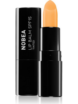 Nobea Day-to-Day Honey Peach Lip Balm με Χρώμα SPF15 4gr