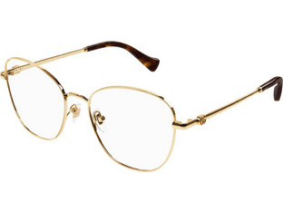 Gucci GG1418O 001 Γυναικείος Σκελετός Γυαλιών Οράσεως Μεταλλικός Χρυσός