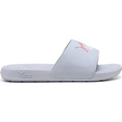 Puma Cool Cat 2.0 Παιδικές Παντόφλες Καλοκαιρινές για Κορίτσι Λευκές Γκρι Φούξια 390885-39