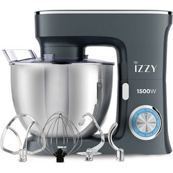Izzy Chef Pro IZ-1505 Κουζινομηχανή 1500W με Ανοξείδωτο Κάδο 8lt