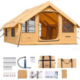 Vevor Σκηνή Camping Τριγωνική 5 Ατόμων 400x300x220cm KJZP431MCQWZ4I93RV0