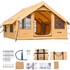 Vevor Σκηνή Camping Τριγωνική 5 Ατόμων 400x300x220cm KJZP431MCQWZ4I93RV0