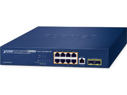 Planet GS-4210-8UP2S Managed L2 Switch με 8 Θύρες Ethernet 1000Mbps και 2 SFP θύρες