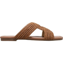Nine West QUARA 2 Δερμάτινα Γυναικεία Σανδάλια Ταμπά QUARA2-200
