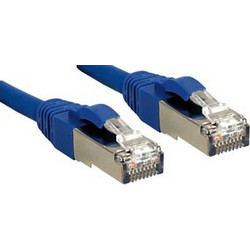 Lindy S/FTP Cat.6 Καλώδιο Δικτύου Ethernet 1m Blue 45642