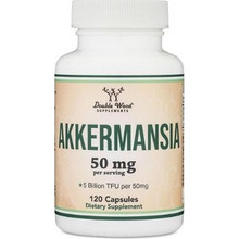 Double Wood Akkermansia Πεπτικό Βοήθημα 120 Κάψουλες