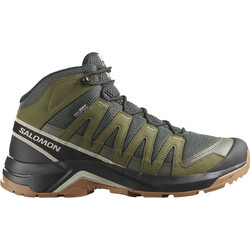 Salomon X-Adventure Recon Mid Ανδρικά Ορειβατικά Μποτάκια Αδιάβροχα Gore-Tex Χακί L47814600