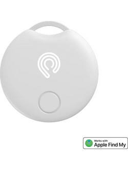 Hyperloq NeoTag Apple Anti-Lost Tracker Apple Find My White 1 Pack