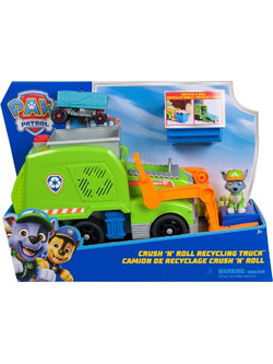 Spin Master Paw Patrol Rocky Crush N' Roll Recycling Truck 6071248