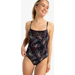 Roxy Ολόσωμο Μαγιό Floral Μαύρο ERJX103708-XKNN