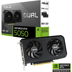 Asus GeForce RTX 5050 8GB GDDR6 Dual OC Κάρτα Γραφικών