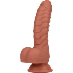 Kinksters Ρεαλιστικό Dildo with Scale με Βεντούζα & Όρχεις Flesh