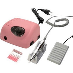 VKN-DM210A Τροχός Νυχιών Ρεύματος 30000rpm με Πεντάλ Ροζ