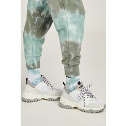 PCP Tie-Dye Γυναικείες Κάλτσες με Σχέδια Τιρκουάζ PCP-S04