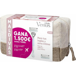 Gillette Venus Intima Maldivas Γυναικείο Ξυραφάκι με Ανταλλακτικές Κεφαλές με 2 Λεπίδες & Λιπαντική Ταινία 2τμχ